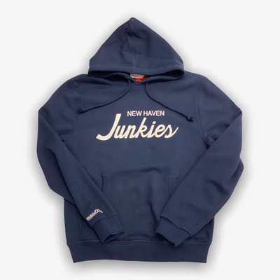 Mitchell & Ness X Sneaker Junkies New Haven Junkies hoodie Navy