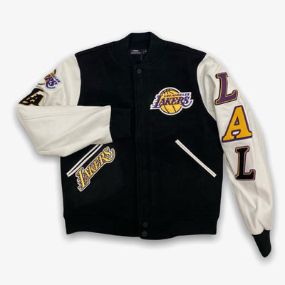 Pro Standard Lakers Varsity Black white