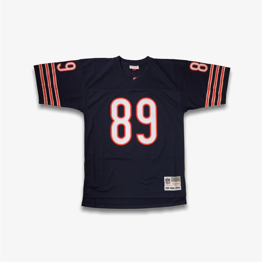 Mens Chicago Bears Mike Ditka Mitchell & Ness Navy Blue Authentic