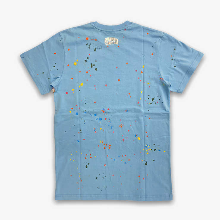BBC BB Astro Spattered SS T-shirt Knit Sky Blue