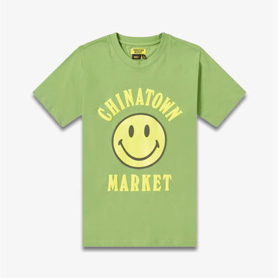 Chinatown SMILEY T-SHIRT olive