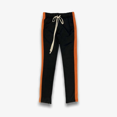 EPTM Track pants Black orange