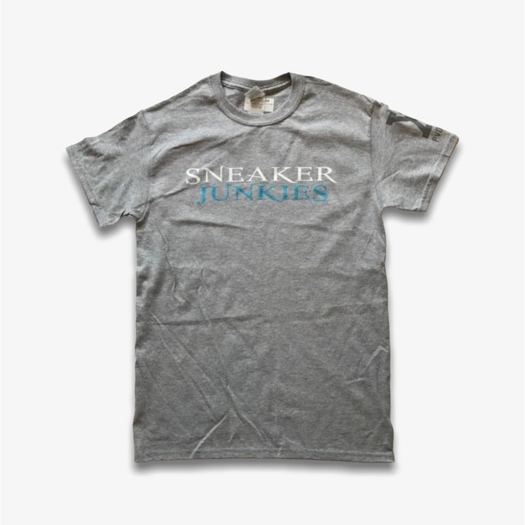 Sneaker Junkies 10 Year SJ Logo Tee Grey  T-Shirt