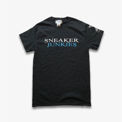 Sneaker Junkies 10 year SJ Logo Tee Black T-Shirt