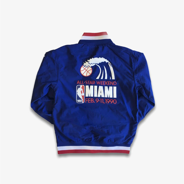 Miami Heat 90s Nba Warm Up Jackets Starter Black Satin NBA Miami