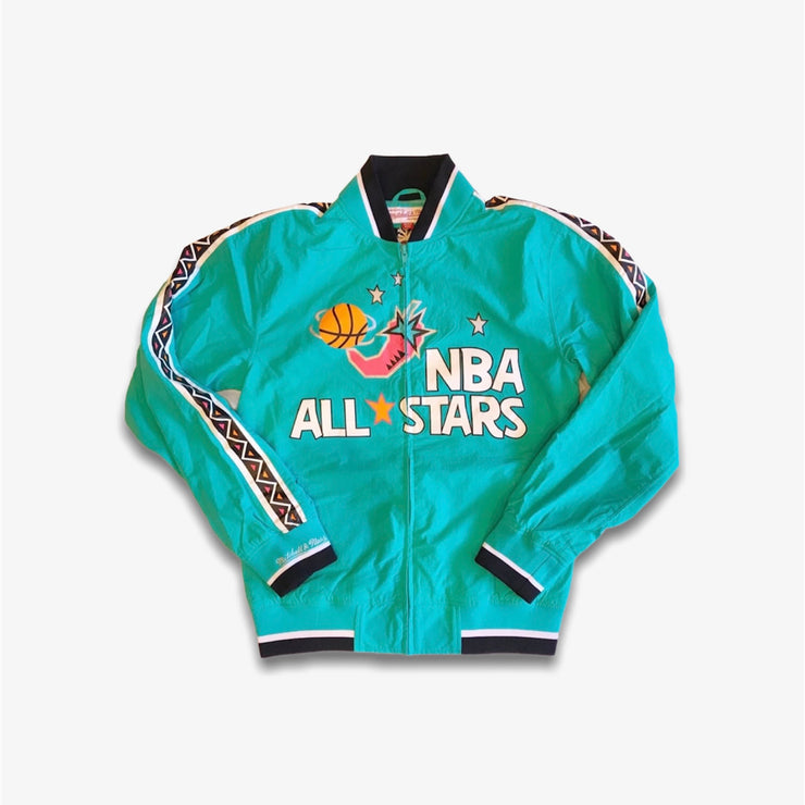 Mitchell & Ness All Star NBA Jacket Teal