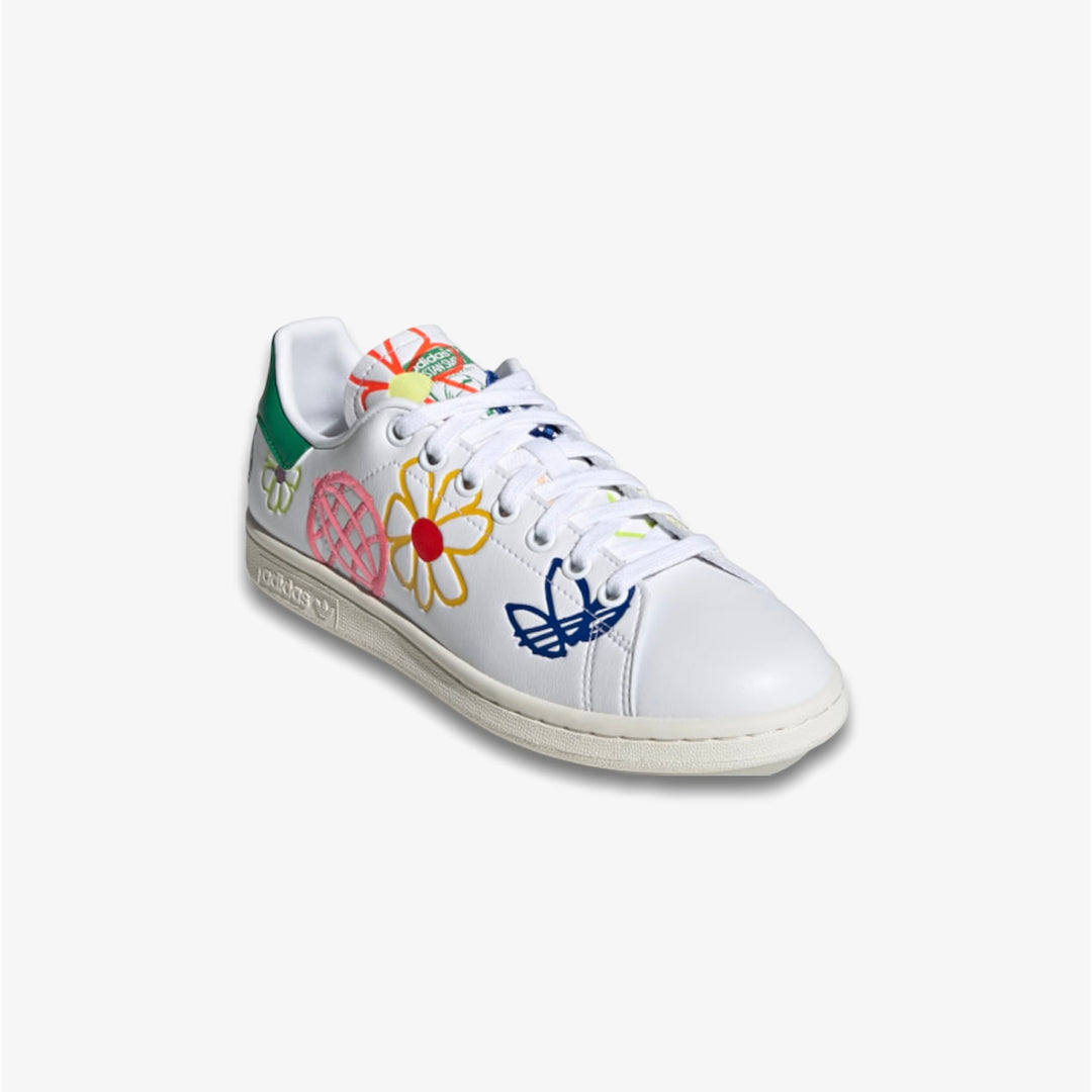 新品  STAN SMITH W 26.5 ホワイト FX5653 Women's Adidas Stan Smith FX5653 White Multicolor Floral – Sneaker