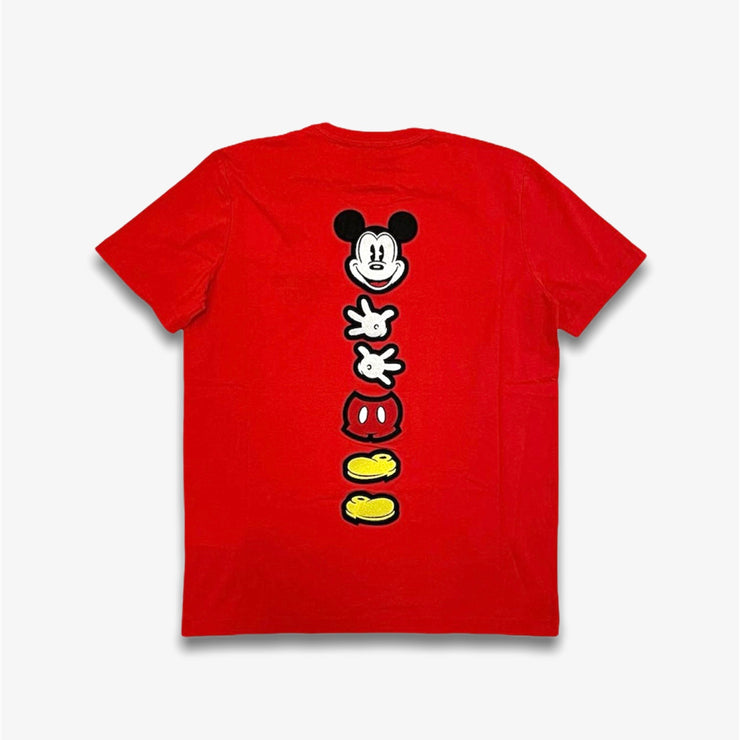 Iceberg T-shirt With Deconstructed Mickey Mouse Red