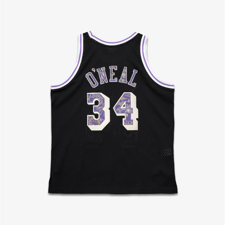 Mitchell & Ness LA LAKERS Shaquille O'Neal Shaq FLORAL JERSEY Men’s XS  X-Small