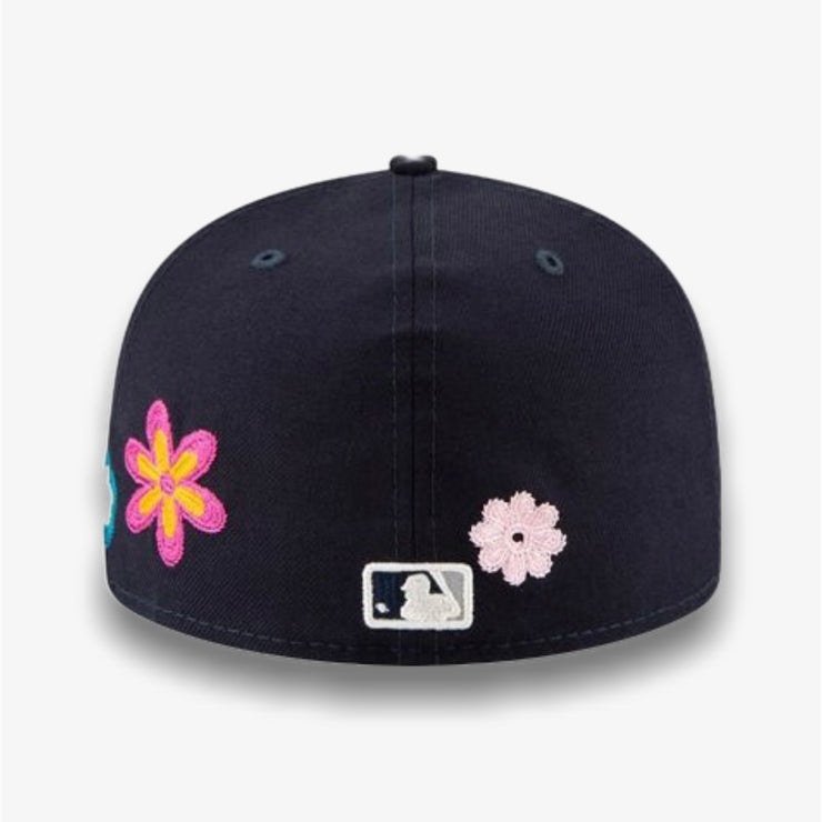 New Era New York Yankees Fitted Pink Brim Flower