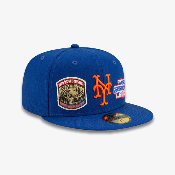 New Era New York Mets World Series Champions Fitted Blue
