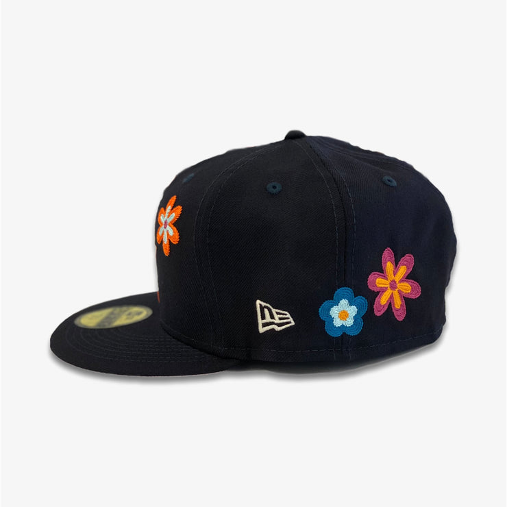 New Era Houston Astros Fitted Flowers Pink Brim