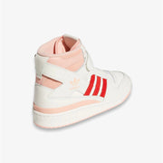 Adidas Forum 84 Hi H01670 White Glow Pink Velvet Red
