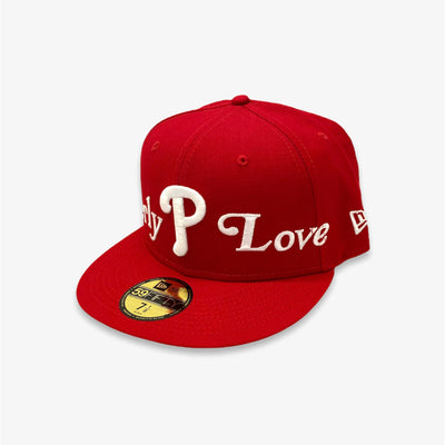 New Era Brotherly Love Phillies Fitted Red