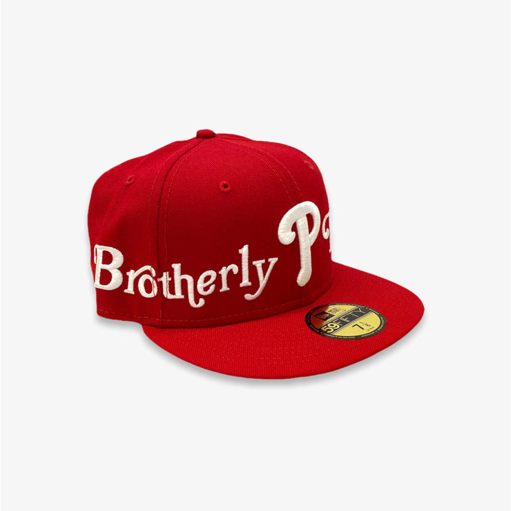 New Era Brotherly Love Phillies Fitted Red