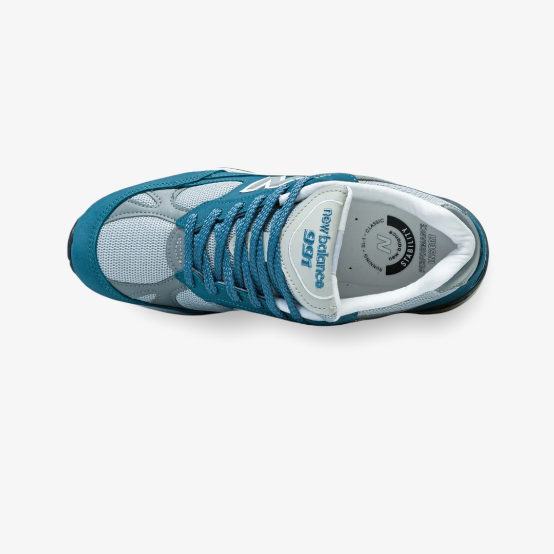 New Balance M991BSG aqua marine – Sneaker Junkies