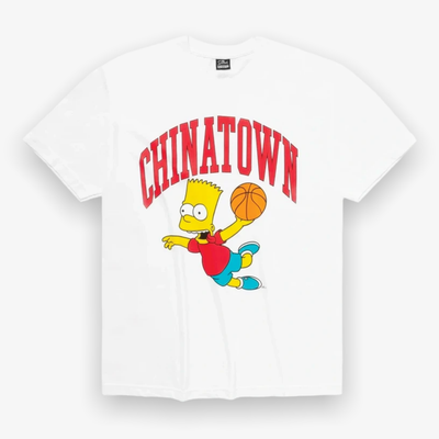 Chinatown Market x The Simpsons AIR BART ARC T-Shirt White