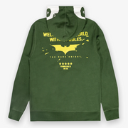The Hundreds x Batman: The Dark Knight Disguise Zip Face Hoodie Forest