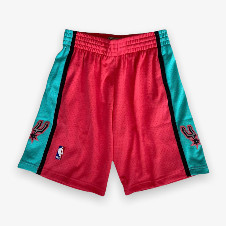 Mitchell & Ness NBA Swingman Shorts Spurs 98 Pink