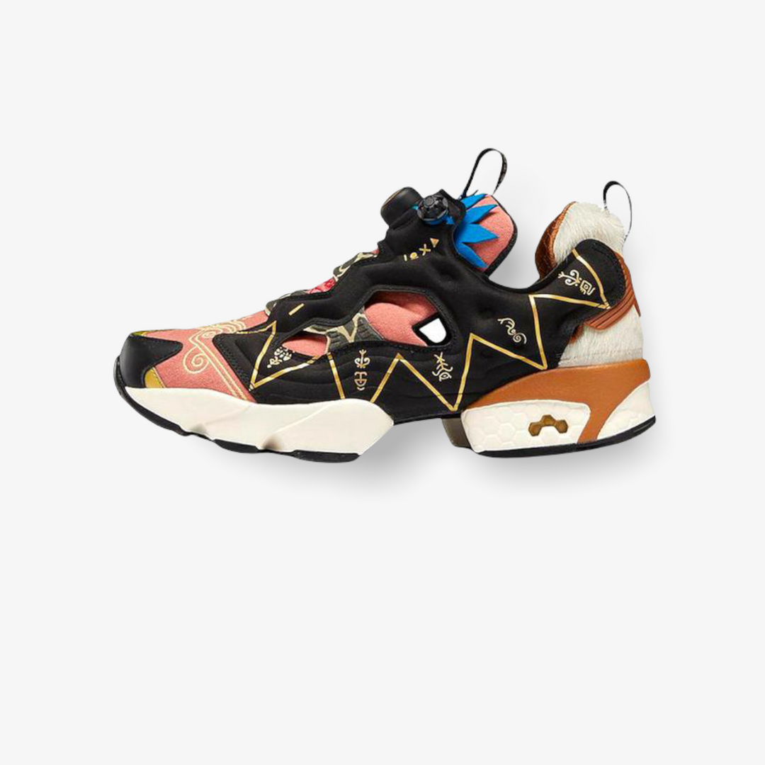 Reebok x Power Rangers Instapump Fury 94 Black Ruscly Gold GW0782