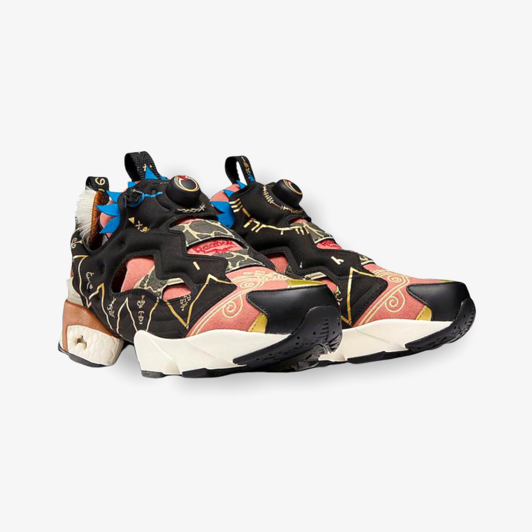 Reebok x Power Rangers Instapump Fury 94 Black Ruscly Gold GW0782