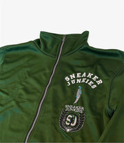 Sneaker Junkies Triple Logo Track Jacket Forest Green