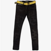 Cult of Individuality Punk Super Skinny Belted Grunge