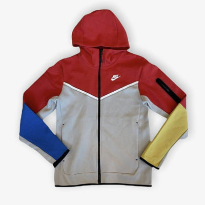 Nike Sportswear Tech Fleece Ruby Grey Hoodie CU4489-605
