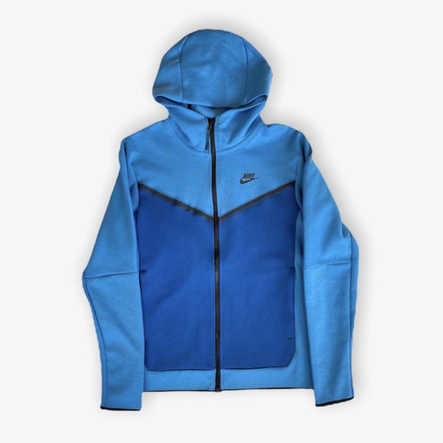 Nike Sportswear Tech Fleece Sky Blue Hoodie CU4489-469 – Sneaker Junkies