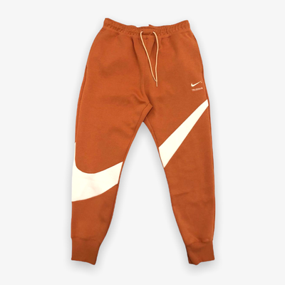 Nike Sportswear Tech Fleece Swoosh Pants Hot Curry Pearl White DH1023-808
