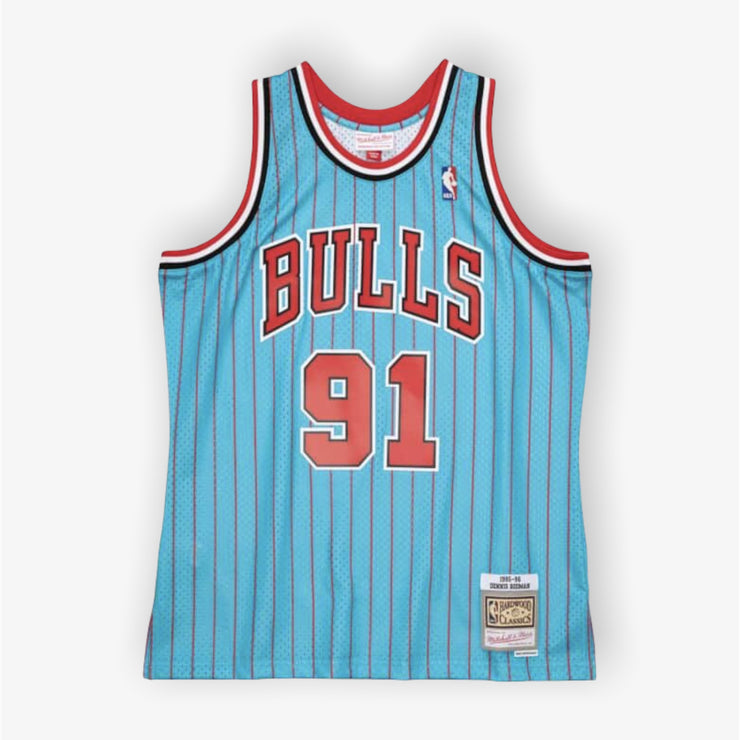 Mitchell & Ness NBA Swingman Jersey Bulls 1995 Dennis Rodman UNC