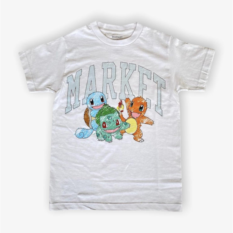 Market POKEMON STARTERS UV T-SHIRT White