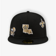 New Era Official "Just Don" Saints Fitted Black