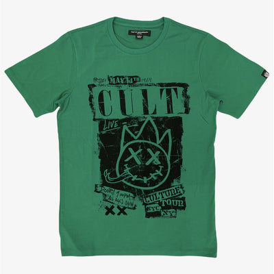 Cult of Individuality S/S Crew Tee Culture Tour Kelly Green