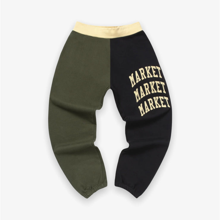 MARKET Color Block Sweatpants Navy and Pine