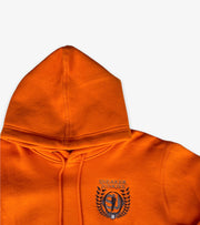 Sneaker Junkies Logo Embroided Hoodie Orange