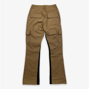 EPTM Flare Cargo Pants Brown