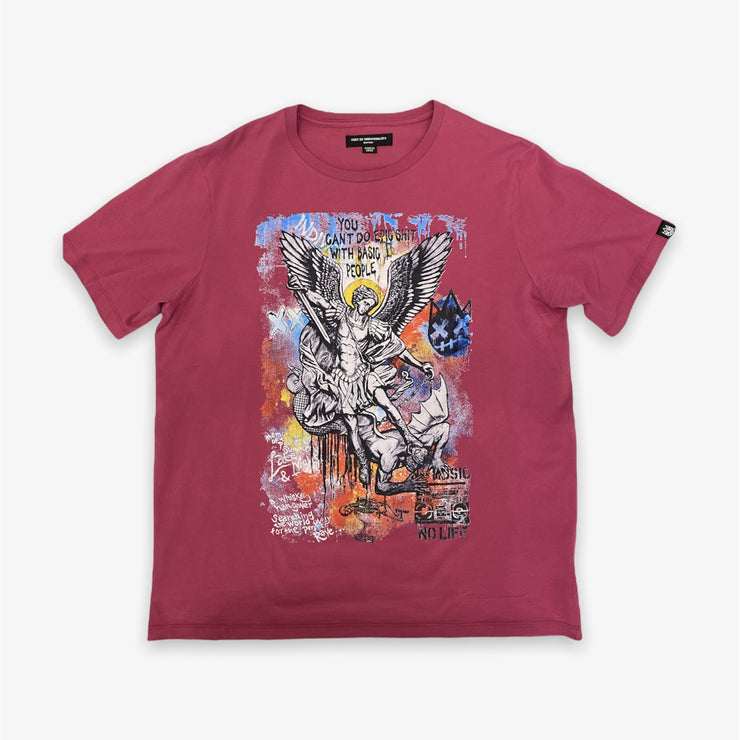 Cult of Individuality S/S Crew Tee "Idol" Rose