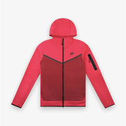 Nike Sportswear Tech Fleece Zip Up Hoodie Very Berry Pomegranate Black CU4489-643