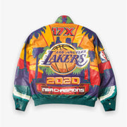 Jeff Hamilton Lakers 2020 Championship Jacket Genuine Leather