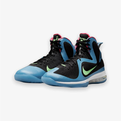 Nike LeBron IX Black Lime Glow Dutch Blue DO5838-001