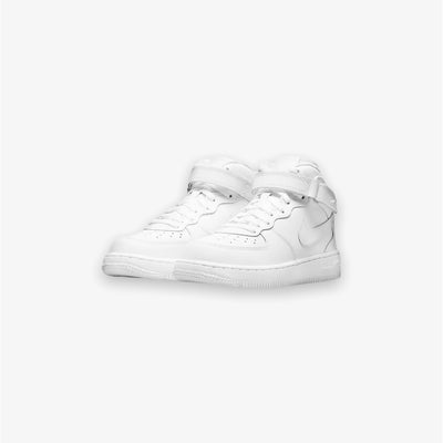 Nike Force 1 Mid LE (PS) White White DH2934-111