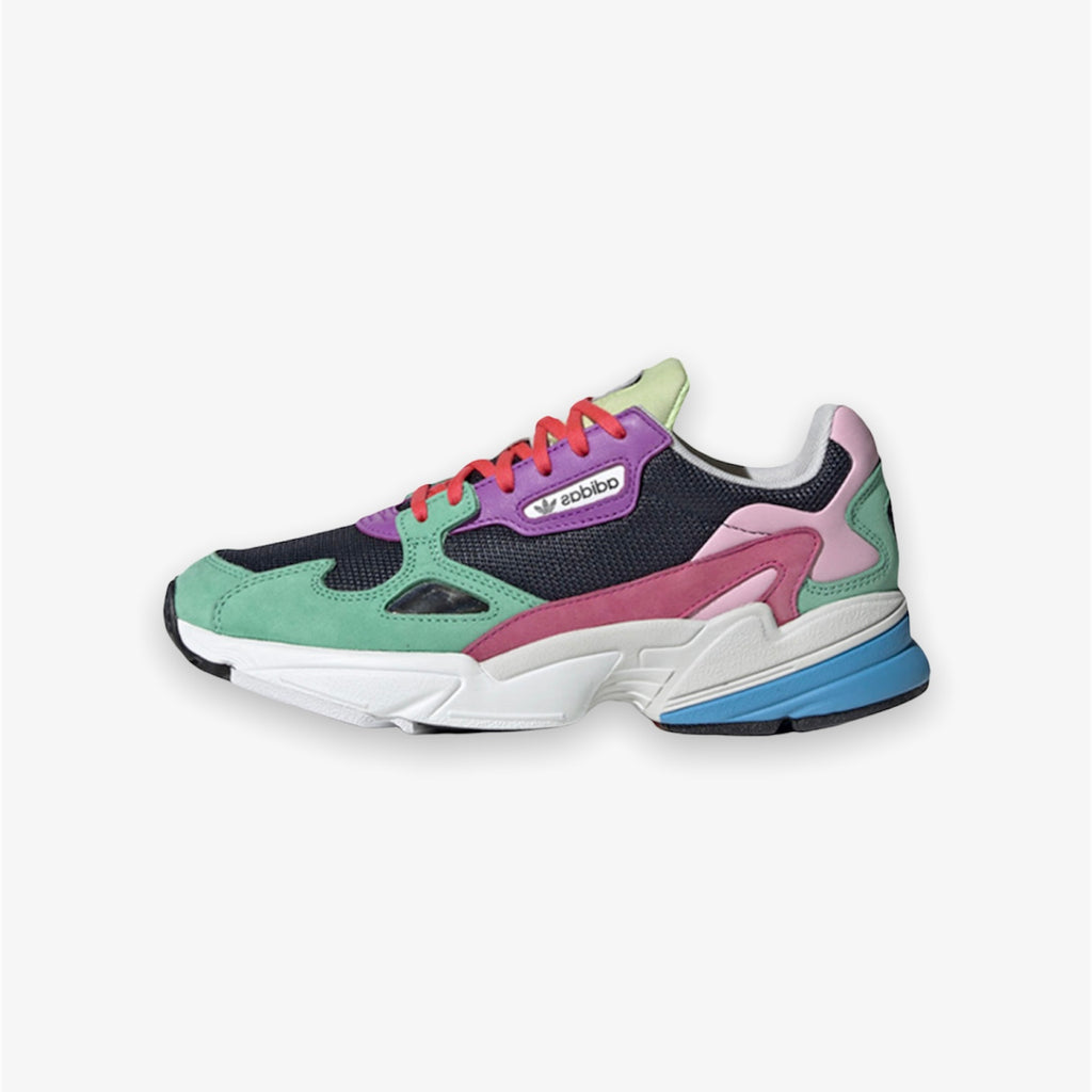 Women's Adidas Falcon Collegiate Navy Hi-Res Green CG6211 Sneaker Junkies Women's Adidas Falcon Collegiate Navy Hi-Res Green CG6211 Sneaker Junkies