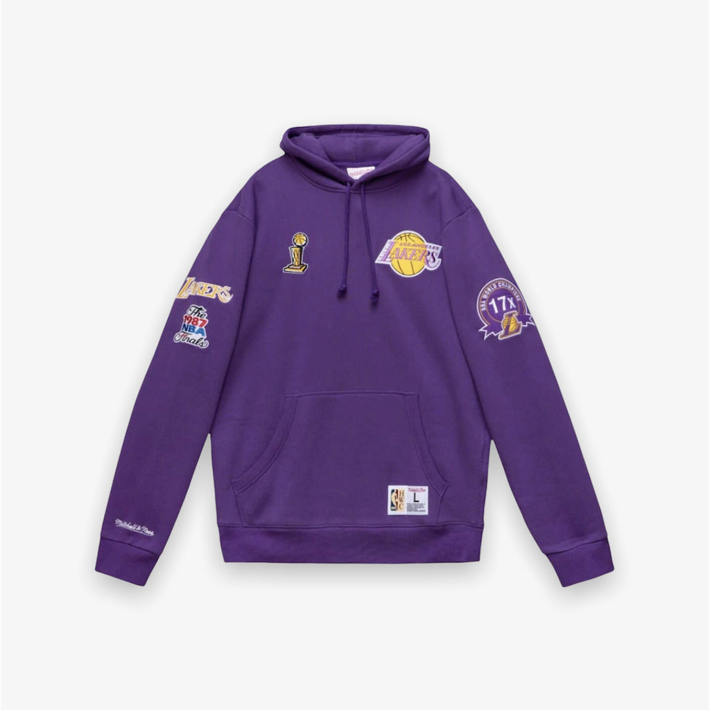Mitchell & Ness NBA Champ City Hoodie Purple LA Lakers – Sneaker