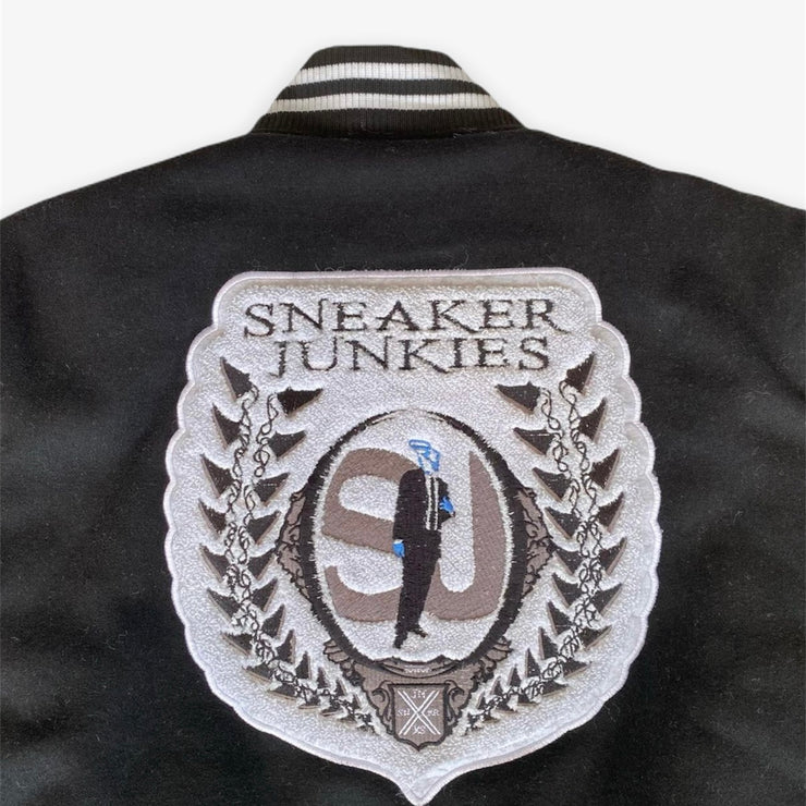 Sneaker Junkies 2007 Varsity Jacket Black Leather
