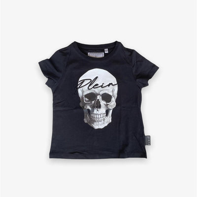 Philipp Plein Skull And Plein Logo Tee Black
