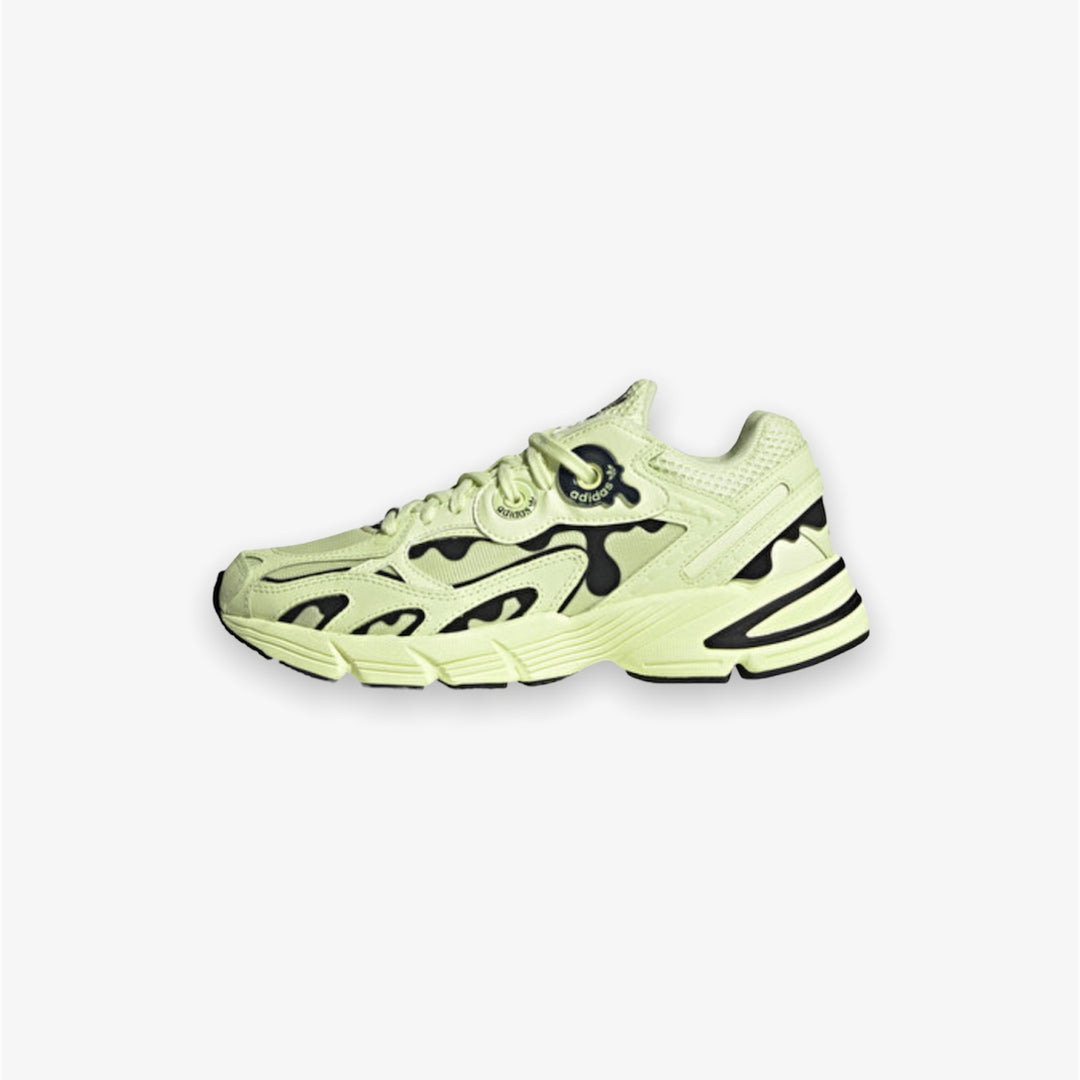adidas gazelle silver green womens Women's Adidas Astir Almost Lime Core Black GX8550 – Sneaker Junkies
