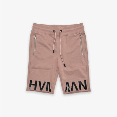 Hvman French Terry Sweat Short Dusty Pink