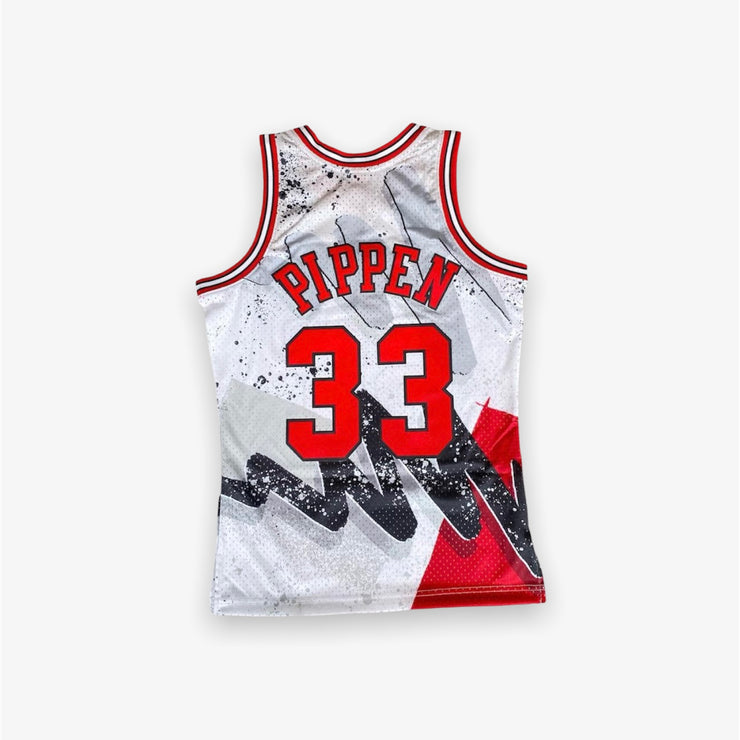 Chicago Bulls Scottie Pippen Red Mitchell & Ness Swingman Jersey (L)