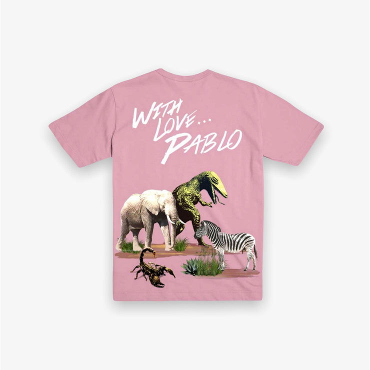 B Wood Pablo's Zoo Tee Pink
